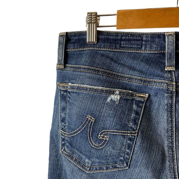 AG Adriano Goldschmied The Stilt Cigarette Roll Up Jeans Size 26 - Picture 7 of 9